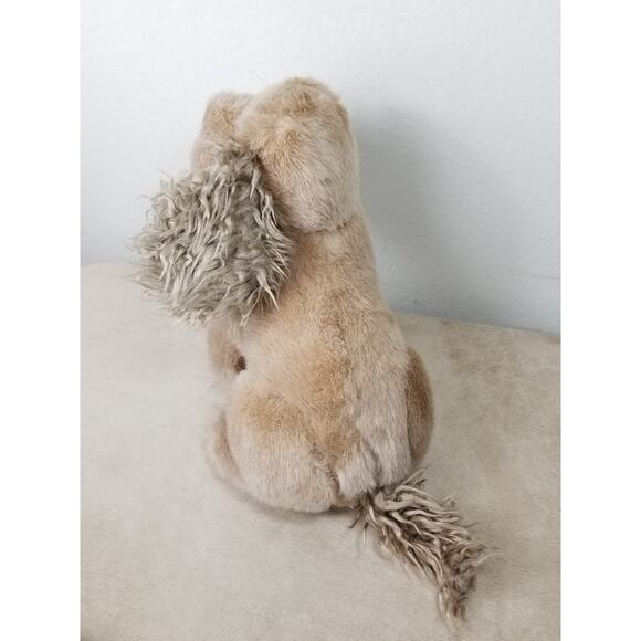 Cocker Spaniel Dog 1968 Stuffed Animal 11" America Wego Plush Animal Korea Vtg - Picture 5 of 13